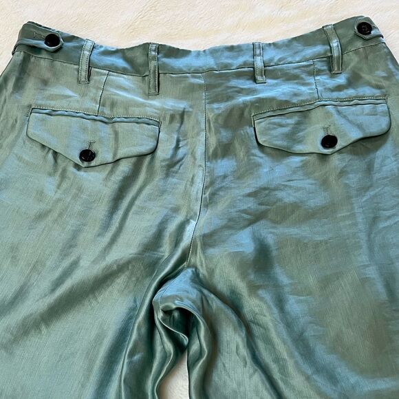 ANN DEMEULEMEESTER High-waisted straight leg trousers Size FR 38 / US 6 - Picture 6 of 16